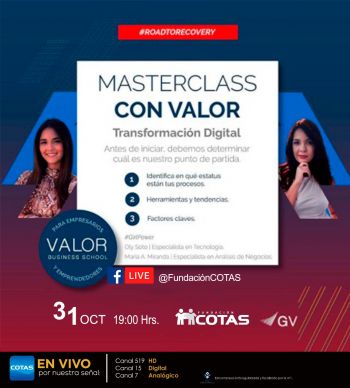 Masterclass con valor