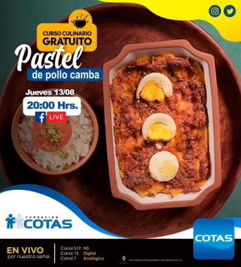 Pastel de pollo camba